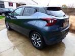 Nissan Micra Cruise Control, App-Connect, PDC met camera, .., Auto's, Stof, Gebruikt, Blauw, USB
