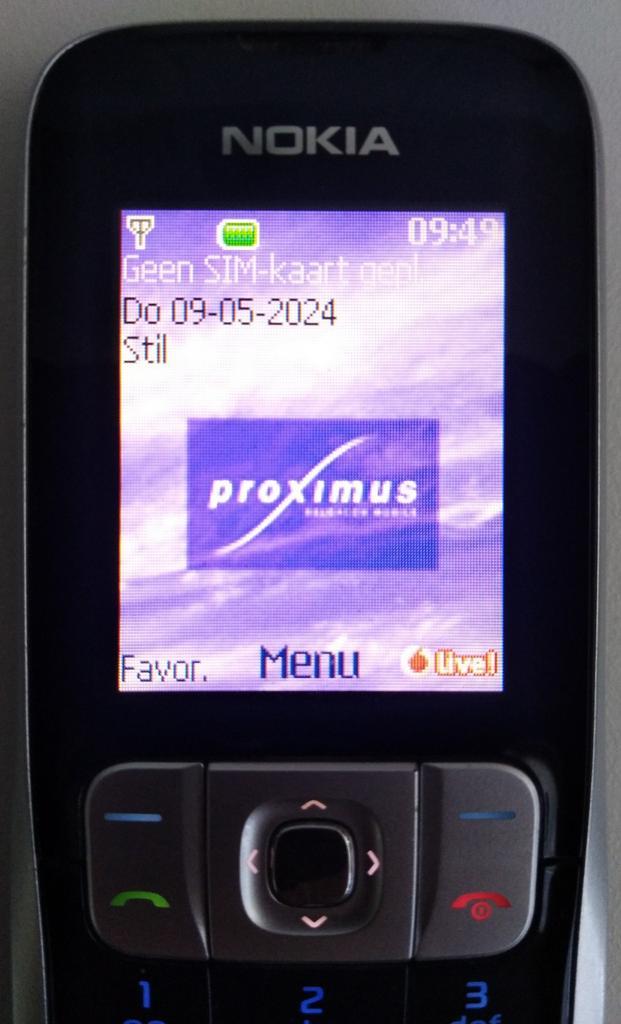 Nokia 2630 gesigneerd door Jean-Marie Pfaff. Collector item, Télécoms, Téléphonie mobile | Nokia, Comme neuf, Enlèvement ou Envoi