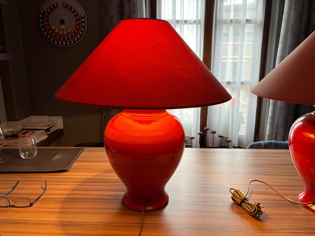 Lampe, Enlèvement, Comme neuf, Moderne, 50 à 75 cm