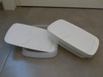 Tupperware schalen voor beleg - als nieuw, Huis en Inrichting, Keuken | Tupperware, Ophalen of Verzenden, Zo goed als nieuw, Wit