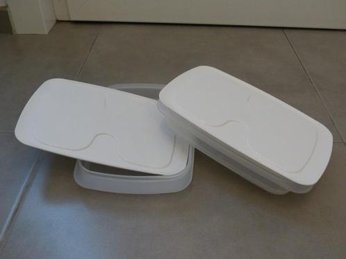 Tupperware schalen voor beleg - als nieuw, Huis en Inrichting, Keuken | Tupperware, Zo goed als nieuw, Schaal, Wit, Ophalen of Verzenden