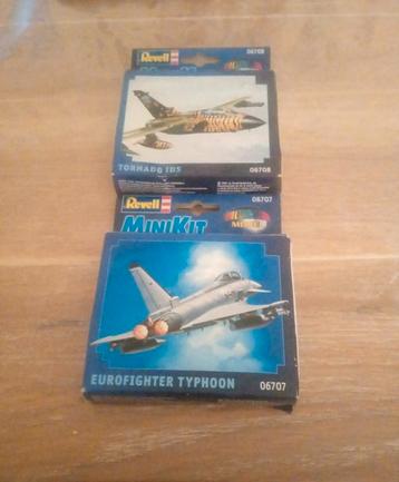 Set van 2 Revell mini vliegtuig kits 06708 en 06707, Enlèvement, Neuf, Avion, Revell