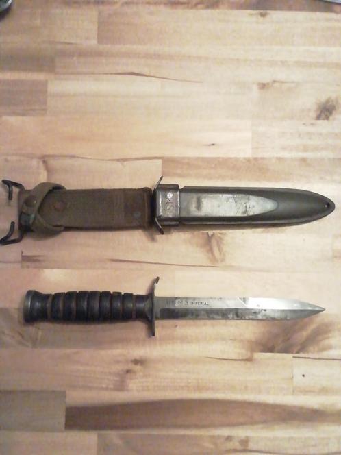 Couteau Us. M3, Verzamelen, Militaria | Algemeen, Landmacht, Mes of Dolk, Ophalen of Verzenden