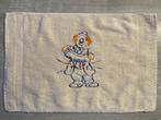 Gastendoekje met geborduurde clown, Huis en Inrichting, Badkamer | Badtextiel en Accessoires, Ophalen of Verzenden, Nieuw, Overige kleuren
