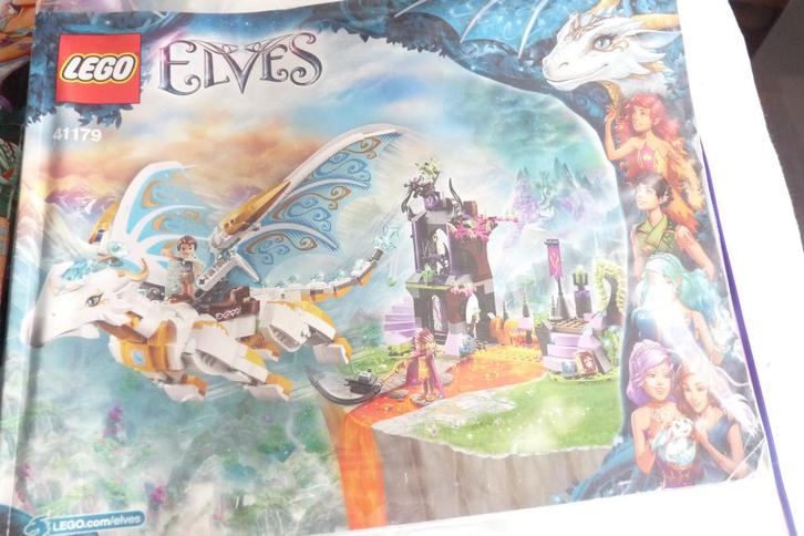 lego elves 41179 le sauvetage de la reine dragon, Kinderen en Baby's, Speelgoed | Duplo en Lego, Zo goed als nieuw, Lego, Complete set