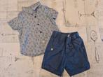Babykleding jongen maat 56 : zomerset met hemd, Enfants & Bébés, Vêtements de bébé | Taille 56, Comme neuf, Enlèvement ou Envoi