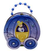 Disney Assepoester blikken doos koets met wieltjes, Overige typen, Gebruikt, Ophalen of Verzenden, Assepoester of Belle