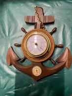 Aneroïde barometer en thermometer, Ophalen, Zo goed als nieuw, Barometer