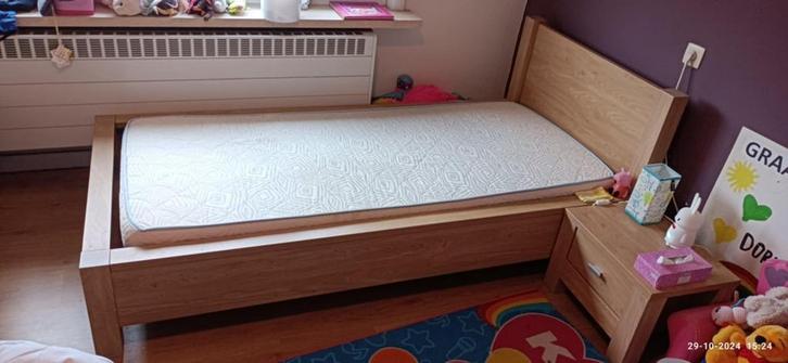 Complete 1 persoonskamer, Huis en Inrichting, Slaapkamer | Complete slaapkamers, Zo goed als nieuw, Eenpersoons, Ophalen