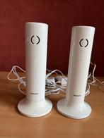 Philips design duo draadloze telefoons, Telecommunicatie, Ophalen, Gebruikt, 2 handsets