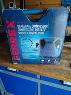 Ferrex draagbare compressor, Doe-het-zelf en Bouw, Compressors, Ophalen of Verzenden, Zo goed als nieuw