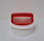 Tupperware™ « Presse-Burger » blanc et rouge, Envoi, Neuf, Rouge, Autres types