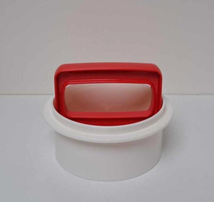 Tupperware™ « Burger-Press » wit en rood, Huis en Inrichting, Keuken | Tupperware, Nieuw, Overige typen, Wit, Rood, Verzenden