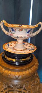Antieke Minton porselein vaas , 1866 ,h 16 cm, Ophalen