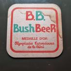 Sous Bock Bush Beer (modèle 1), Verzamelen, Biermerken, Viltje(s), Overige merken, Gebruikt, Ophalen of Verzenden