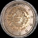 2 euro herdenkingsmunt 10 jaar euro frankrijk 2012, Postzegels en Munten, Munten | Europa | Euromunten, Ophalen of Verzenden, Frankrijk