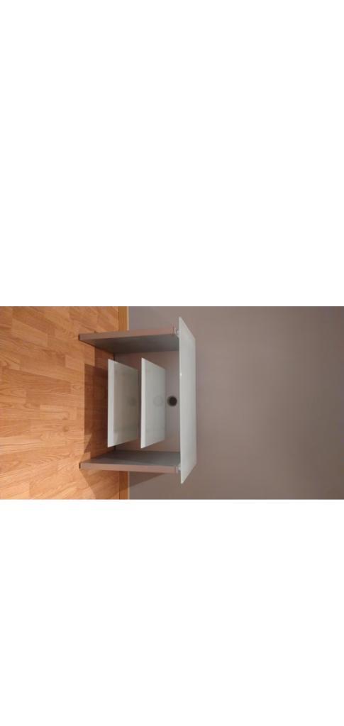 Tv meubel en tv kast Grijs glas, Huis en Inrichting, Kasten |Televisiemeubels, Eikenhout, Grenenhout, Kersenhout, Teakhout, Glas