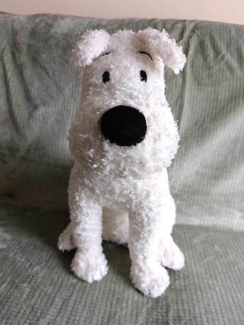 Zeldzame Grote Vintage Knuffel Bobbie Kuifje Tintin Hergé, Verzamelen, Stripfiguren, Zo goed als nieuw, Beeldje of Figuurtje, Kuifje