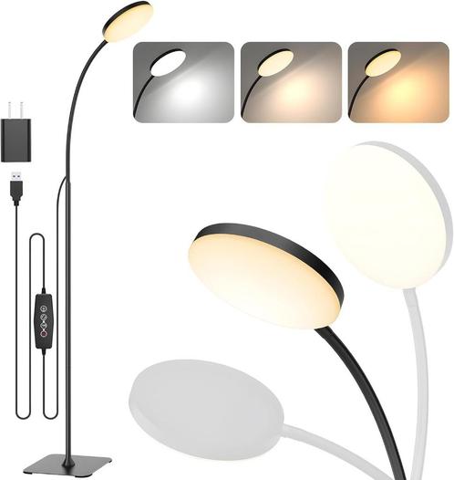 Lampe sur pied 3 couleurs et 10 luminosités LIVRAISON GRATUI, Maison & Meubles, Lampes | Lampadaires, Neuf, 100 à 150 cm, Envoi