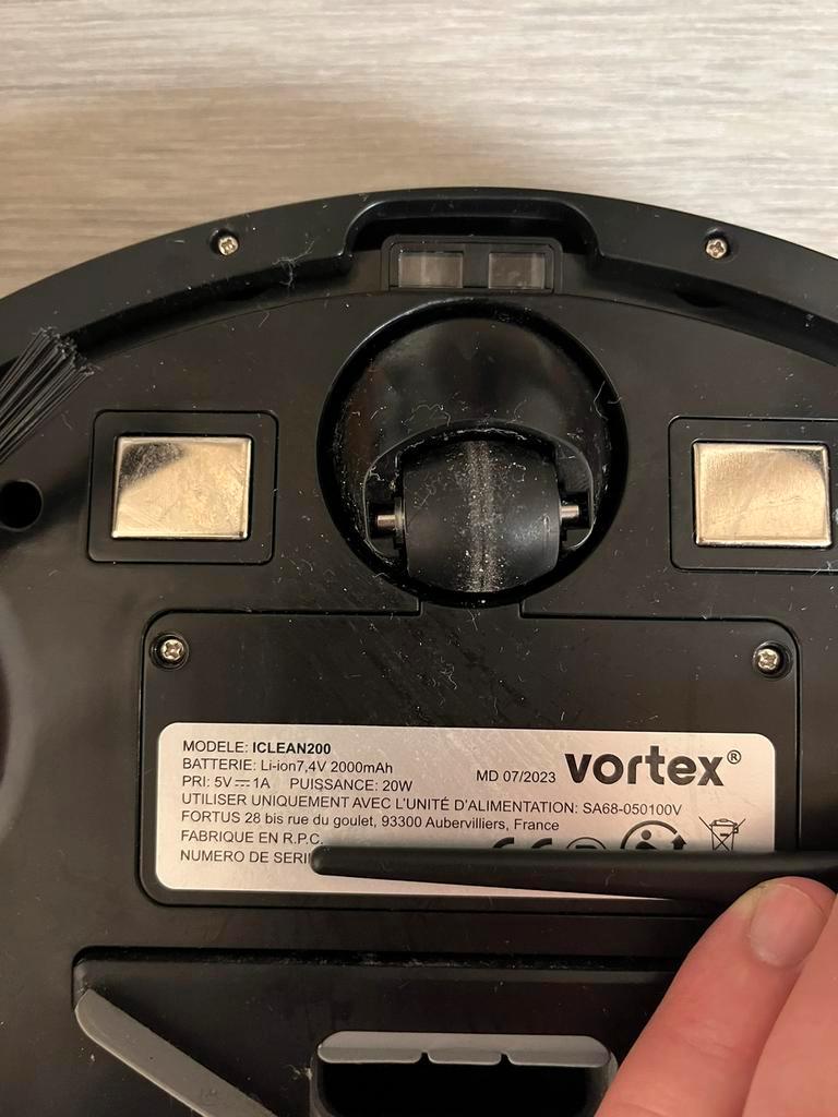 Vortex Aspirateur Robot 2 En 1 Connecte & Intelligent Iclean 200