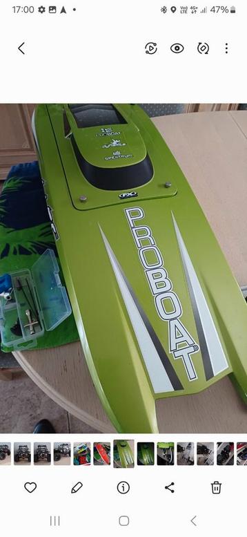 Bateau crawler modelisme rc, Enlèvement, Comme neuf