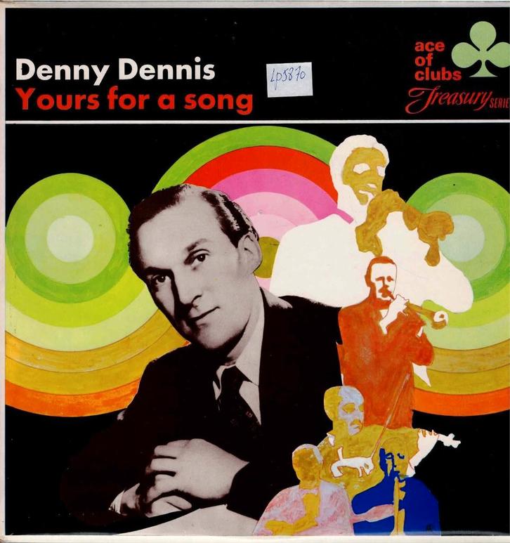 Vinyl, LP  /  Denny Dennis – Yours For A Song, Cd's en Dvd's, Vinyl | Overige Vinyl, Overige formaten, Ophalen of Verzenden