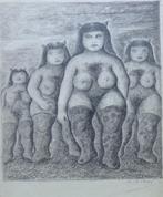 ARMAND SIMON / VREEMDE WEZENS / ORIGINEEL / 37x26cm / SIG, Antiquités & Art, Enlèvement ou Envoi