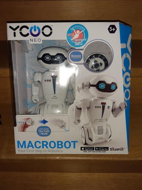 Robot YCOO neo macrobot silverit, Kinderen en Baby's, Speelgoed | Actiefiguren, Zo goed als nieuw, Ophalen of Verzenden