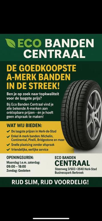 De Goedkoopste A-Merk Banden In De Streek Herk-De-Stad beschikbaar voor biedingen
