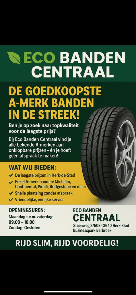 De Goedkoopste A-Merk Banden In De Streek Herk-De-Stad, Auto-onderdelen, Besturing, Gebruikt, Ophalen