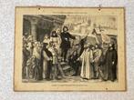JACQUES VAN ARTEVELDE oude schoolplaat, Antiek en Kunst, Antiek | Schoolplaten, Ophalen of Verzenden, Geschiedenis