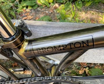 Brompton vouwfiets Raw Lacquer - H6R beschikbaar voor biedingen