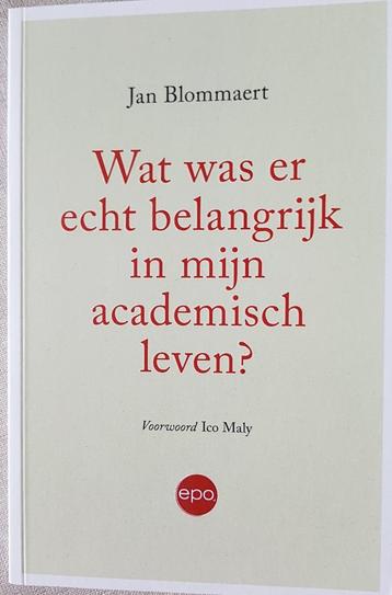 Wat was er echt belangrijk in mijn academisch leven? beschikbaar voor biedingen