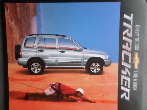 2002 Chevrolet Tracker Suzuki Vitaro Brochure, Boeken, Auto's | Folders en Tijdschriften, Chevrolet, Verzenden