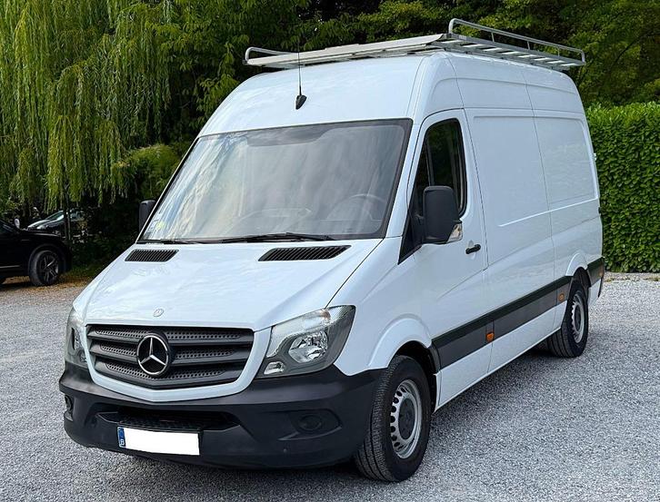 Mercedes-Benz Sprinter L2 H2 67.000 km galerijschaal !, Auto's, Bestelwagens en Lichte vracht, Particulier, Te koop, ABS, Airbags