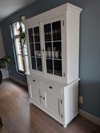 2 delige landelijke vitrinekast, Ophalen, Gebruikt