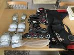 Roller Oxelo + sac + protections, Autres marques, Rollers 4 roues en ligne, Enlèvement ou Envoi, Femmes