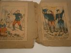 4 oude kleine afbeeldingen, Verzamelen, Foto's en Prenten, Gebruikt, Ophalen of Verzenden, Voor 1940, Prent