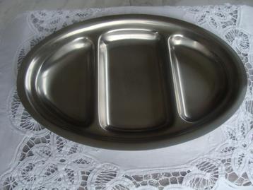 ancien plateau Eternum Inox 18/10 Spécialiste en Inoxydable beschikbaar voor biedingen