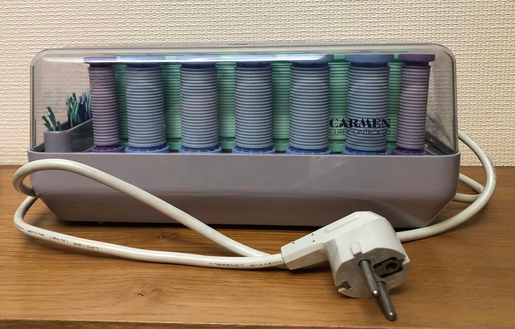 Verwarmde krulspelden, Ophalen, Gebruikt, Haarspeld