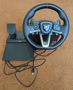 Stuur + pedalen PS4 en PS5, Games en Spelcomputers, Spelcomputers | Sony Consoles | Accessoires, Ophalen, Zo goed als nieuw, Stuur of Pedalen