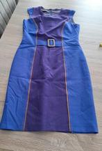 Marie Méro paars-blauwe jurk 38, Kleding | Dames, Jurken, Maat 38/40 (M), Paars, Marie Méro, Ophalen of Verzenden