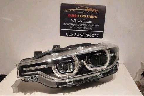 Koplamp Links BMW 3 Serie F30 F31 LCI ORIG 7419633-07, Auto-onderdelen, Verlichting, BMW, Gebruikt, Ophalen of Verzenden