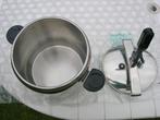 Lagostina irradial 75, Ophalen of Verzenden, Zo goed als nieuw, Inox, Kookpan of Snelkookpan