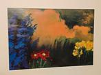 Emil Nolde "Blumen und Wolken" – kunstdruk met passe-partout, Enlèvement