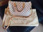 Louis Vuitton Speedy bandoulière 30 azur, Ophalen of Verzenden, Zo goed als nieuw, Wit, Handtas