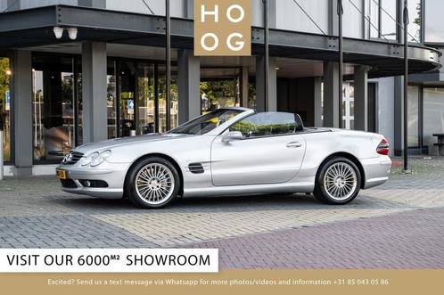 Mercedes-Benz SL-Klasse SL 55 AMG (bj 2004, automaat), Auto's, Mercedes-Benz, Bedrijf, Te koop, SL, Lederen bekleding, Open dak