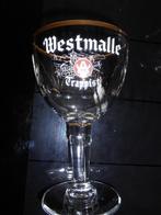 WESTMALLE glas rood  logo op beeltenis v/d abdij, Collections, Marques de bière, Enlèvement ou Envoi