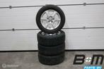 Set 16 inch velgen + winterbanden Audi A4 8K 8K0601025M, Gebruikt, 16 inch, Banden en Velgen, Winterbanden