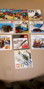 Lego :oude catalogen/folders.12v. train .enz, Lego, Utilisé, Enlèvement ou Envoi